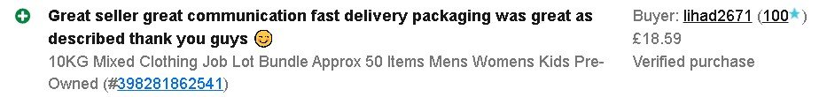 Original eBay feedback screenshot 7, transcribed above